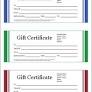K-Light Gift Certificates